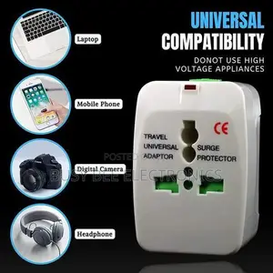 Universal Travel Adapter - All-in-One