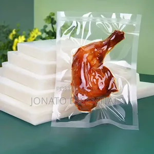 100 Vipande Vya Mifuko ya Vacuum Sealer - Zilizokatwa Tayari