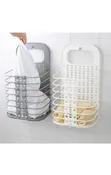 Foldable Wall Mounted Laundry Basket - 2