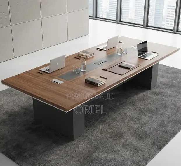 3 Meter Corporate Conference Table - Modern Executive Meeting Table - 1