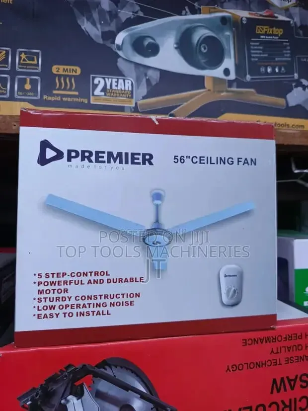 Premier 56" Ceiling Fan - Brand New - 1