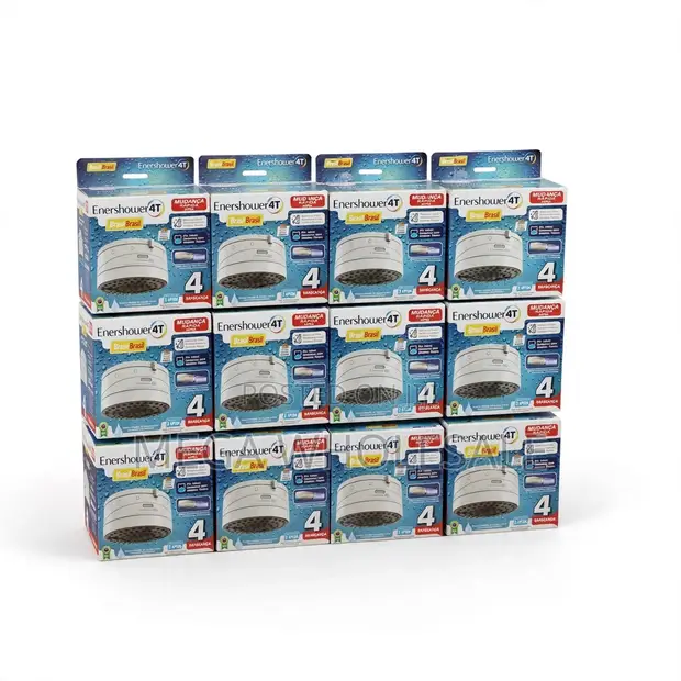 Enerbras Enershower 4T Shower Head ya Maji ya Moto Papo Hapo - 1
