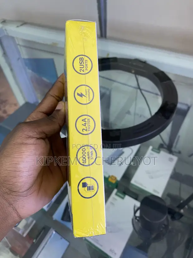 Budi 10000 mAh Power Bank ya Pocket na USB Mbili - 1
