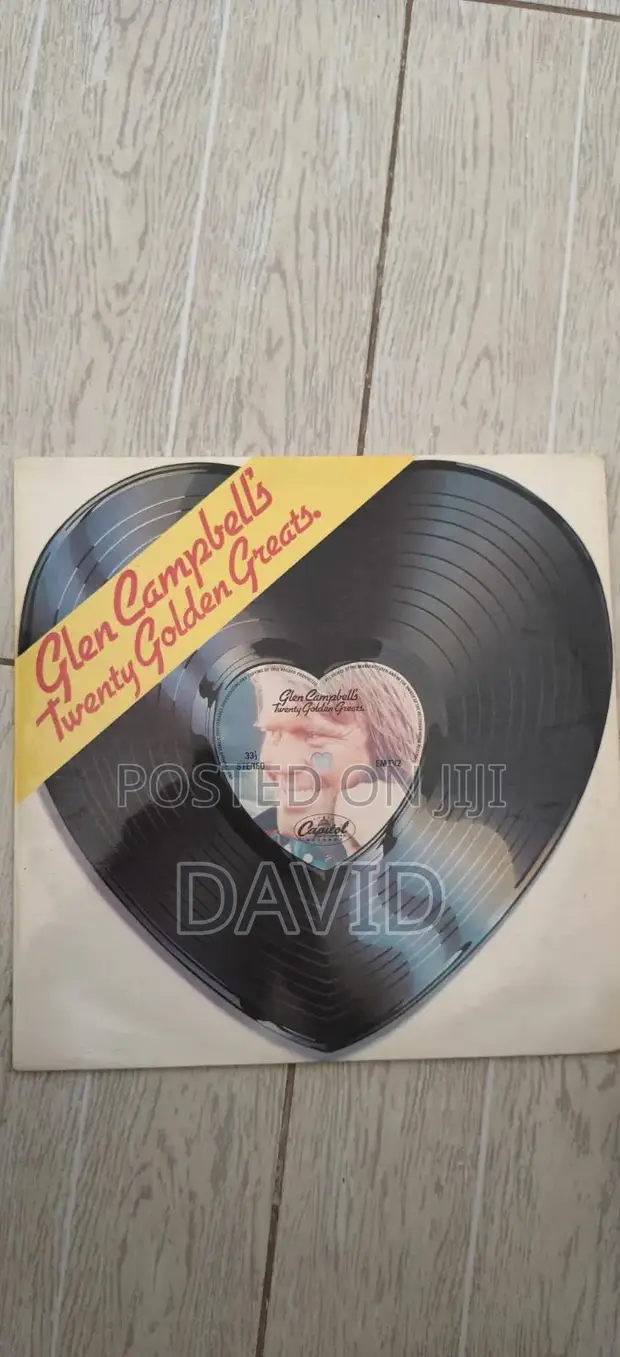 Glen Campbell - 20 Golden Greats Vinyl LP (Miaka ya 1970) - 1