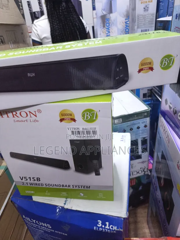 Vitron 51SB 2.1 Sound Bar System - 1