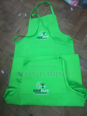 Aprons za Pamba Zenye Nembo kwa Kampeni na Matukio