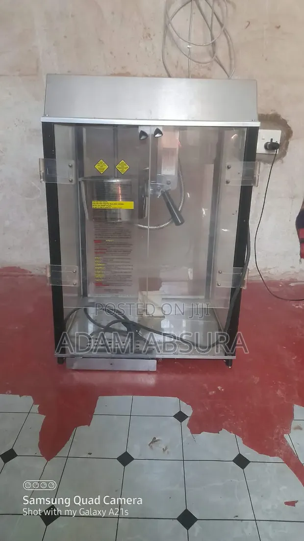 Commercial Electric Popcorn Maker - 1