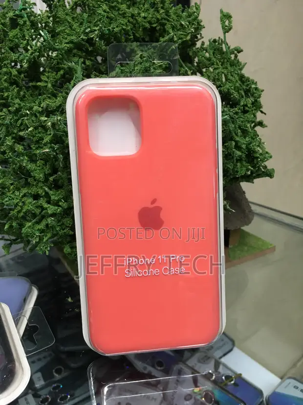 Apple iPhone 11 Pro Silicone Case - Clementine Orange - 1