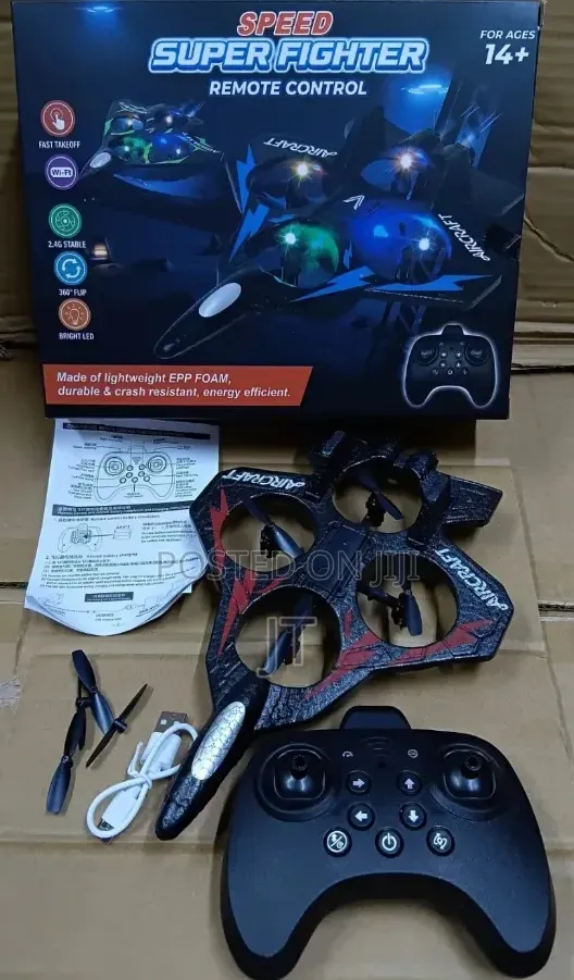 Rechargeable Remote Controlled Jet Fighter - 1