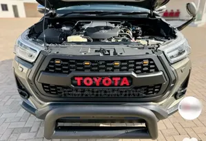 Toyota Hilux Revo Grille with LED Lights