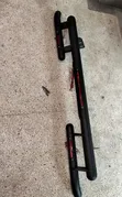 Toyota Prado Rear Bumper Guard Bull Bar with Brake Lights - 1