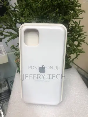 Kifaa Kipya Nyeupe cha Silicone cha Apple kwa iPhone 13 Pro Max