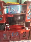 Spacious Used Wall Unit with Cabinets and Drawers - 2