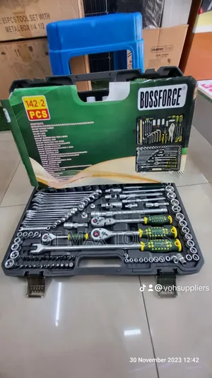 Bossforce 142+ Sehemu za Zana za Mitambo