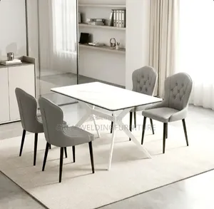 Quality 4 Seater Modern Dining Table Set