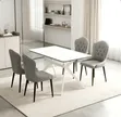 Quality 4 Seater Modern Dining Table Set - 2