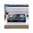 Ailyons 2 Burner Jiko la Gesi la Kioo - 1