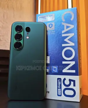 Tecno Camon 50 Ultra 512GB Mpya Kijani