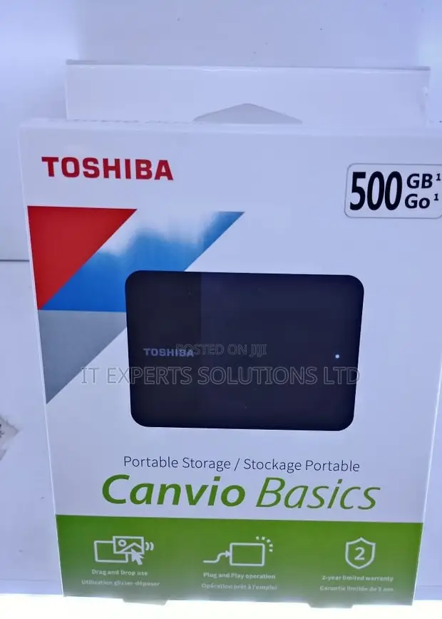 Toshiba 500GB Internal HDD - 1