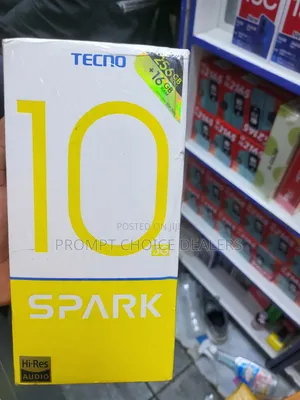Tecno Spark 10 5G 256GB Mpya Nyeusi