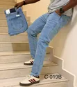 Plain Hard Jeans za Wanaume - 1
