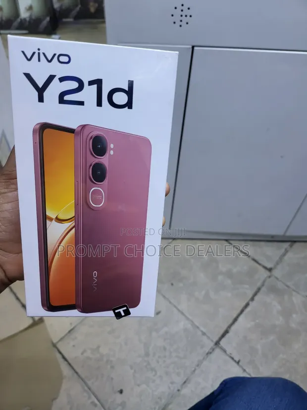 Vivo Y21d Mpya 128GB Nyekundu - 1