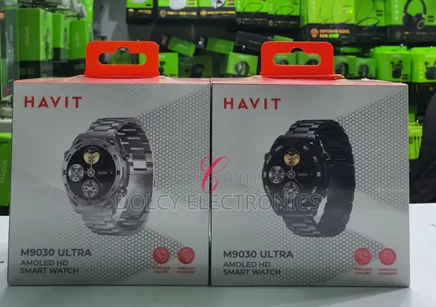 Havit M9030 Ultra Metallic AMOLED Smart Watch - 1