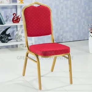 Boss Office Products Heavy Duty Banquet Chair - Red