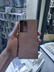 Samsung S21 Ultra Flip Cover - Ngozi ya Kahawia - 2