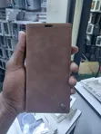 Samsung S21 Ultra Flip Cover - Ngozi ya Kahawia - 3