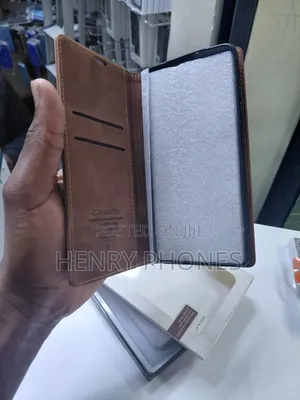 Samsung S21 Ultra Flip Cover - Ngozi ya Kahawia