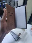 Samsung S21 Ultra Flip Cover - Ngozi ya Kahawia - 4