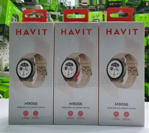 Havit M9056 AMOLED Smart Watch ya Kupiga Simu bila Waya