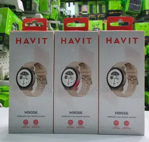 Havit M9056 AMOLED Smart Watch ya Kupiga Simu bila Waya