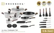 23 Pcs Edenberg Non-Stick Cookware Set - 2