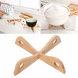 Wooden Cross Pot Coaster - 3