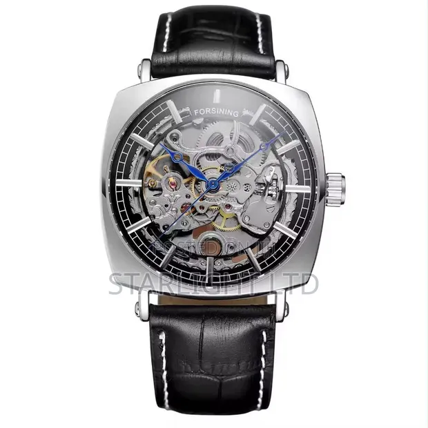 Forsining Transparent Hollow Dial Self-Winding Watch - 1