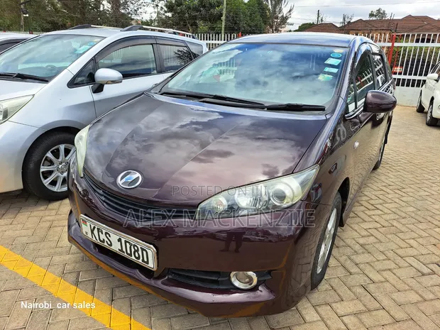 Toyota Wish 2011 Burgundy - 1
