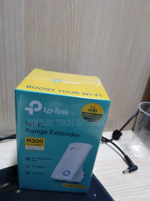 TP-Link TL-WA850RE WiFi Repeater - Extend Wireless Coverage - 1