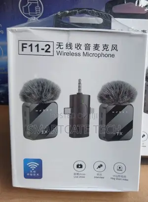 F11-2 Wireless Lavalier Microphone Type-C