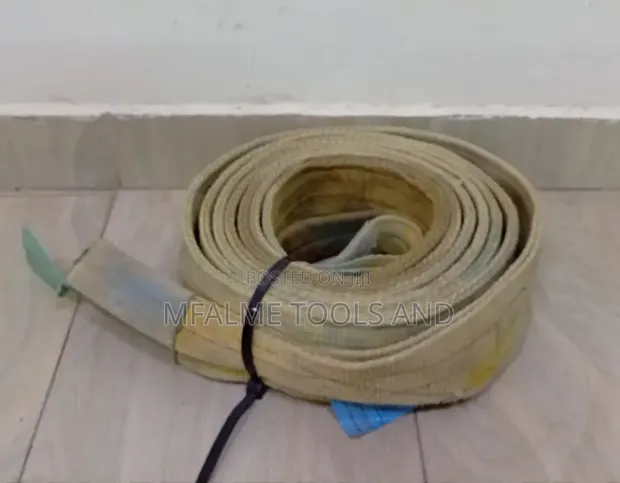 Ex-UK Heavy-Duty Polyester Webbing Lifting Sling (3 Tonne, 6m) - 1