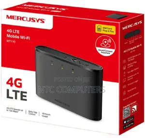 Mercusys MT110 4G Mifi Portable ya WiFi