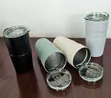 500ml Thermocup ya Vacuum yenye Lid ya Uwazi - 1
