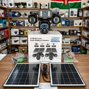 AOV Multi-Lens Solar Battery Camera System