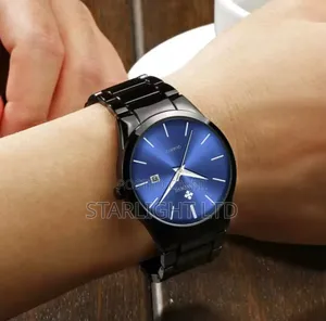 WWOOR Minimalist Gold Steel Watch ya Wanaume