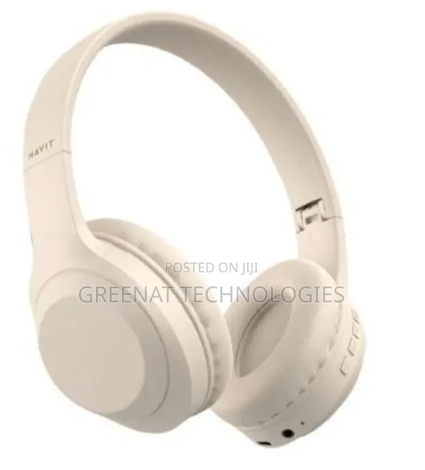 Havit H628BT Headphones za Wireless Zinazokunjwa - Beige - 1