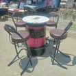 Set of High Bar Chairs and Custom Table - 2