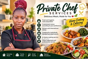 Huduma za Mpishi Mtaalamu Nyumbani - Nairobi