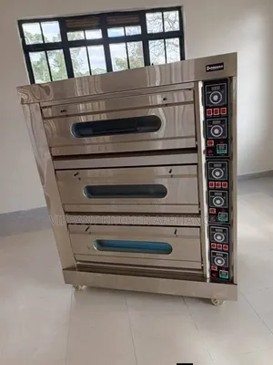 Brand New Three Deck Stainless Steel Commercial Electric Oven