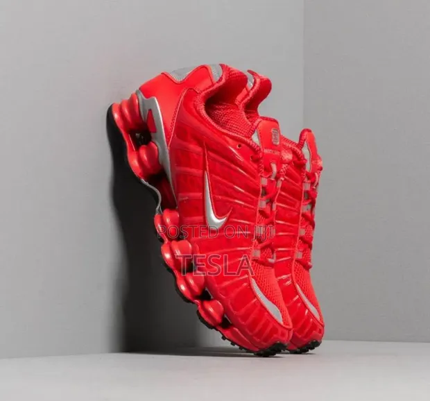 Nike Shox Sneakers - Red - 1